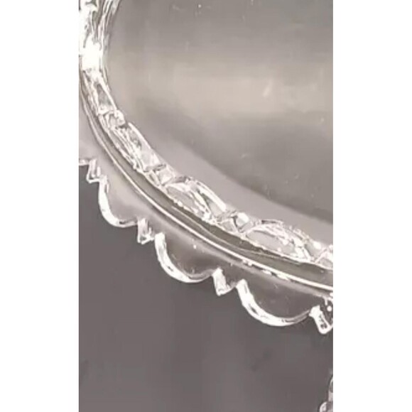 Rare Antique Adams & Co. Apollo Cake Stand 1880s EAPG Victorian Glass - Picture 3 of 6